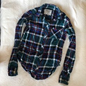 Abercrombie & Fitch Plaid Flannel